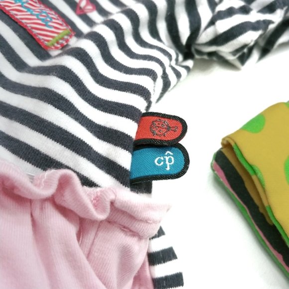 Adorable Ruffled Striped Ladybug Dress 6 Months - Picture 6 of 12